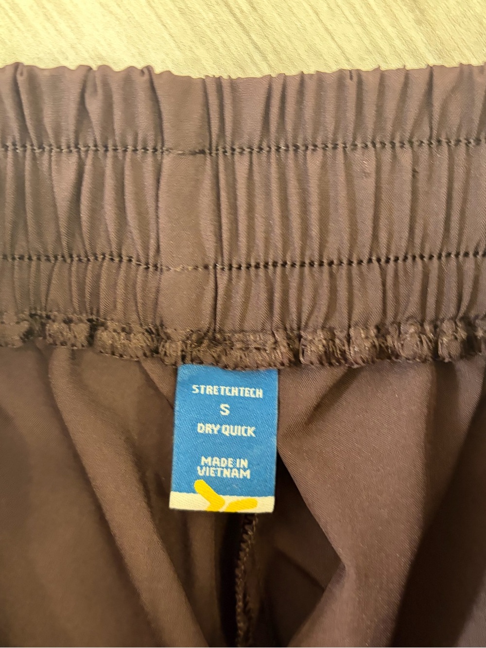 Old Navy Dark Brown Stretch Tech Jogger Pants Small - Picture 3 of 4